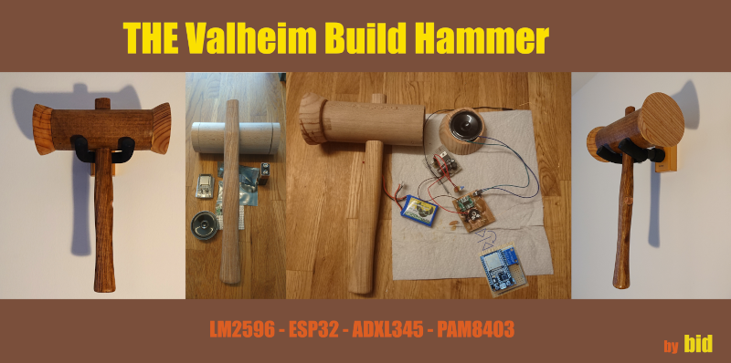 Valheim Build Hammer aus Holz